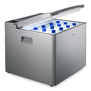 DOMETIC RC1205GC Glacière portable à absorption, 40L, TRIMIXTE 12/230V/Cartouche de gaz, 30°C en dessous de la température ambiante