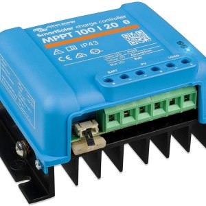 Victron Energy SmartSolar MPPT Contrôleur de Charge 100/20-48 12V 24V 48V 20A Contrôleur de Charge Solaire Bluetooth Intégré SCC110020160R