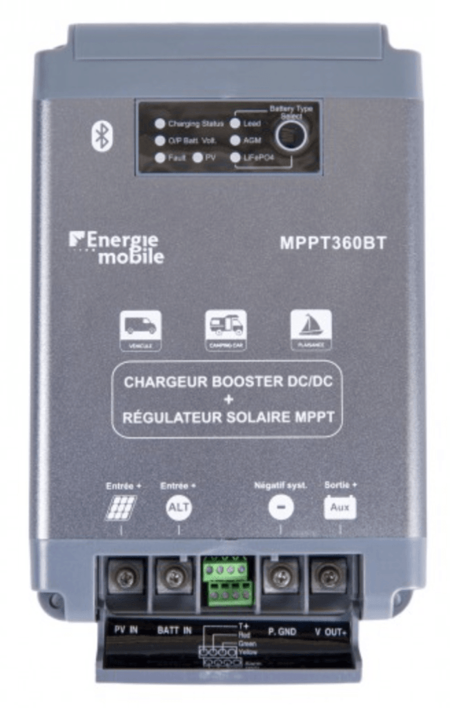 Comment brancher le chargeur booster MPPT 360 Energie Mobile