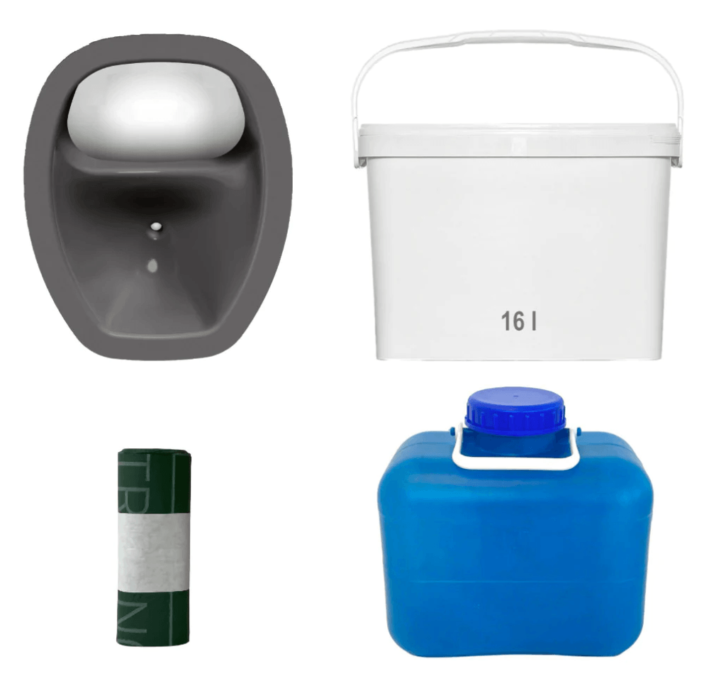 Kit DIY toilettes sèches à séparation XL