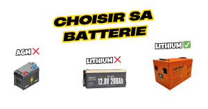 comment choisir sa batterie lithium pour un van ou un fourgon aménagé